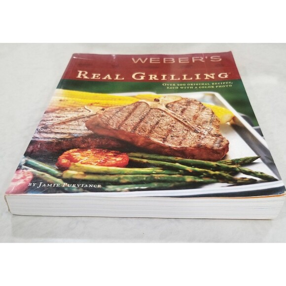 WEBER'S REAL GRILLING COOKBOOK paperback 2005 - Picture 5 of 10